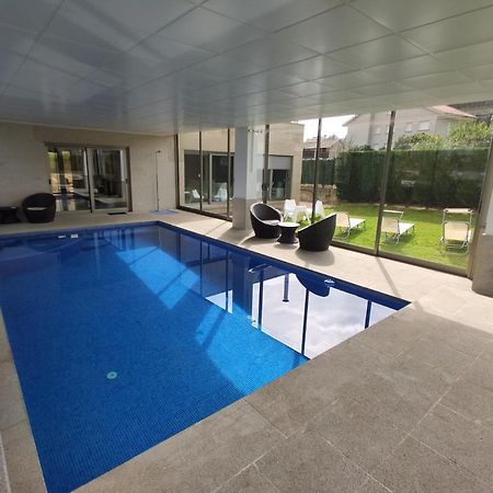 Sanxenxo Casa Rial 47 Con Piscina Climatizada Villa Exteriör bild