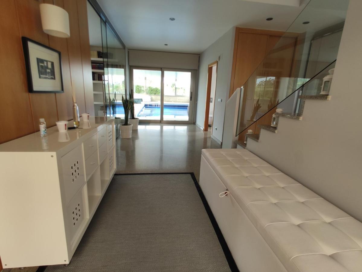 Sanxenxo Casa Rial 47 Con Piscina Climatizada Villa Exteriör bild