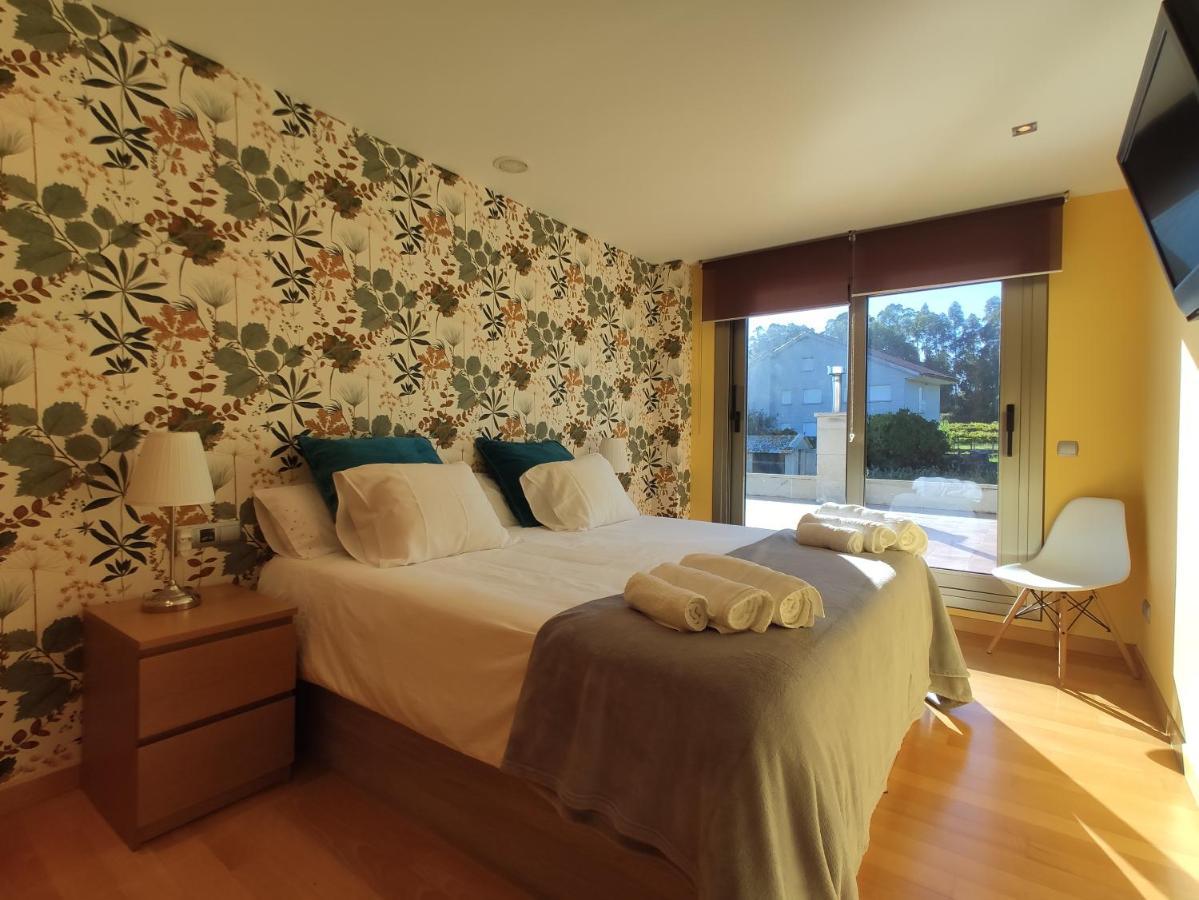 Sanxenxo Casa Rial 47 Con Piscina Climatizada Villa Exteriör bild