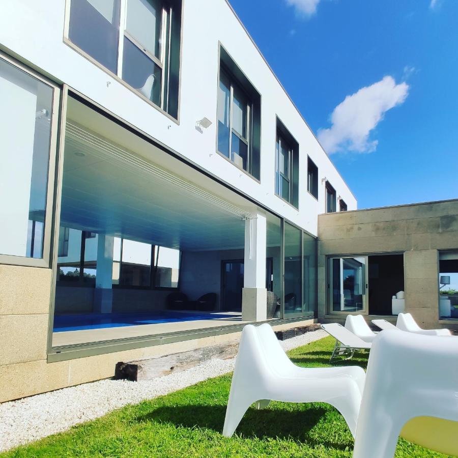 Sanxenxo Casa Rial 47 Con Piscina Climatizada Villa Exteriör bild