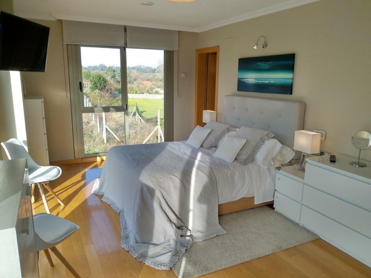 Sanxenxo Casa Rial 47 Con Piscina Climatizada Villa Exteriör bild
